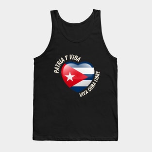 Patria Y Vida - Viva Cuba Libre Tank Top